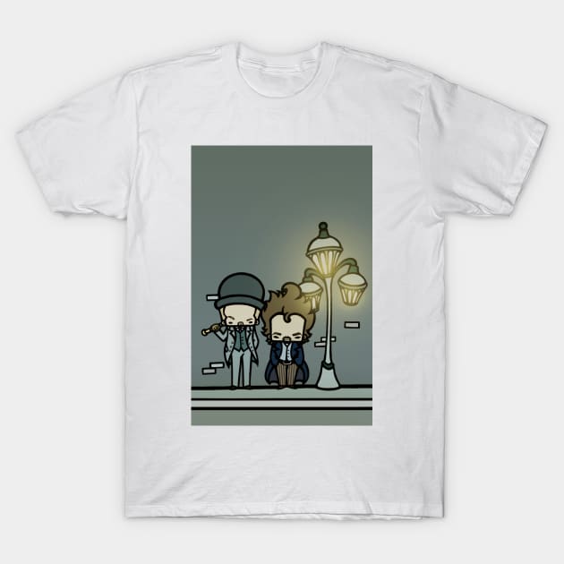 Holmes Watson T-Shirt by xanderbaldini